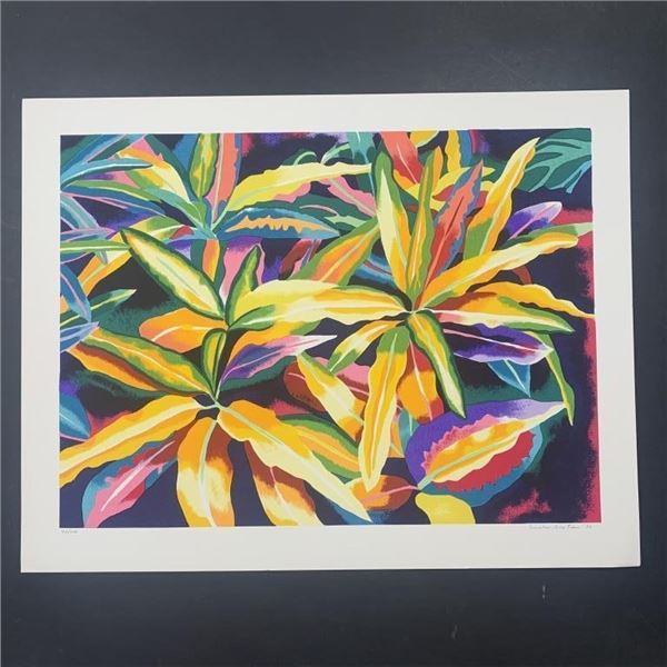 Linda Bastian's "Tropical Leaves" Limited Edition Print