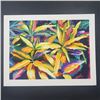 Image 1 : Linda Bastian's "Tropical Leaves" Limited Edition Print