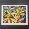 Image 1 : Linda Bastian's "Tropical Leaves" Limited Edition Print