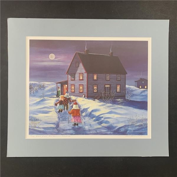 Louise Colbourne Andrews' "Knock Knock, Any Mummers Llou'd In" Limited Edition Print