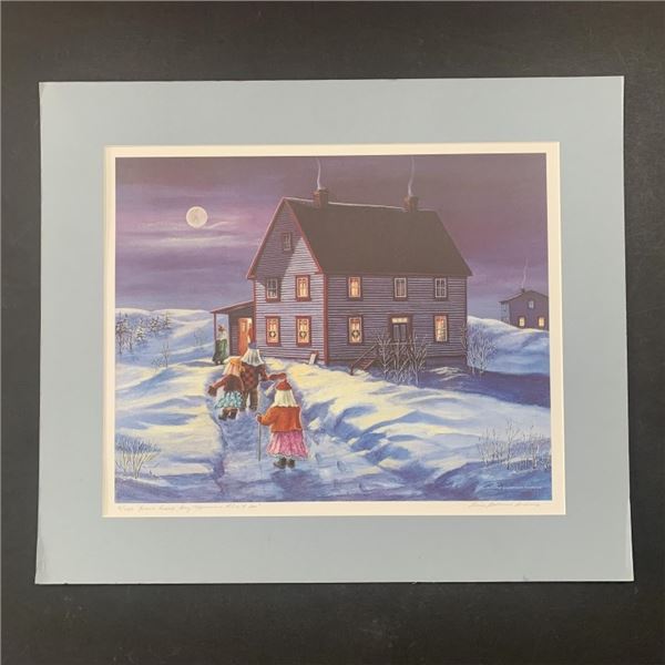 Louise Colbourne Andrews' "Knock Knock, Any Mummers Llou'd In" Limited Edition Print