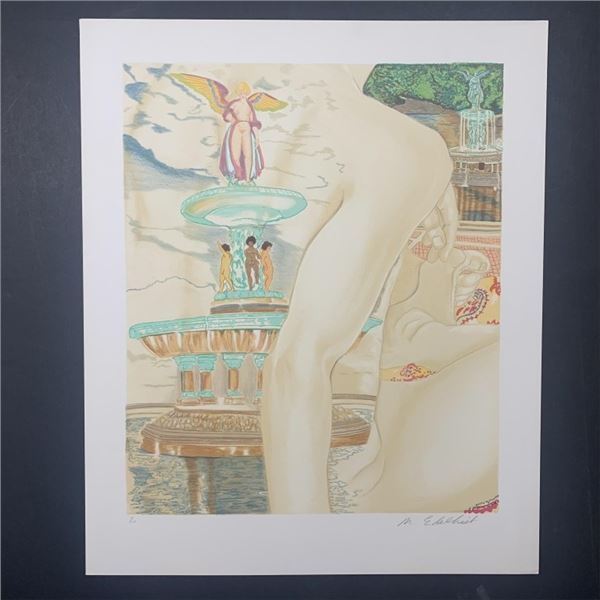 Martha Edelheit's "Bethesda Fountain" Limited Edition Print