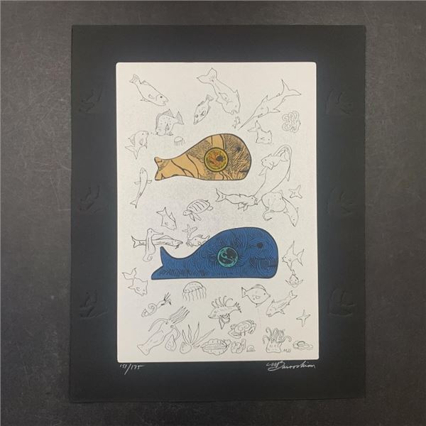 Martin Barooshian "Big Fish Eats Little Fish" Limited Edition Print