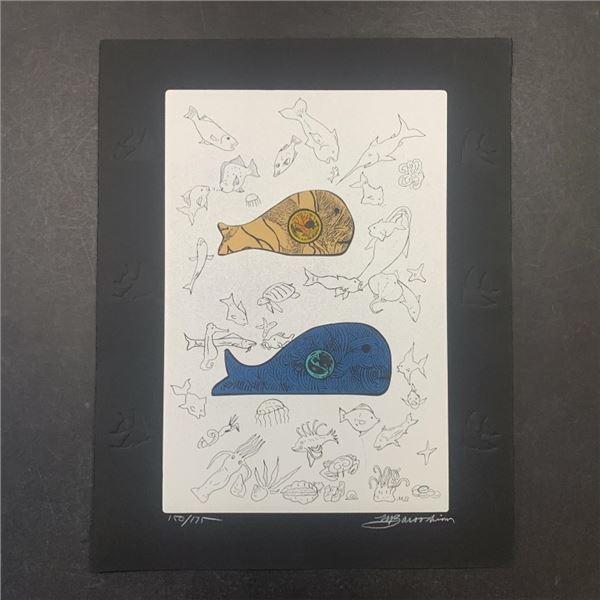 Martin Barooshian "Big Fish Eats Little Fish" Limited Edition Print