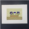 Image 1 : Mary Faulconer's "Three Pansies" Limited Edition Print