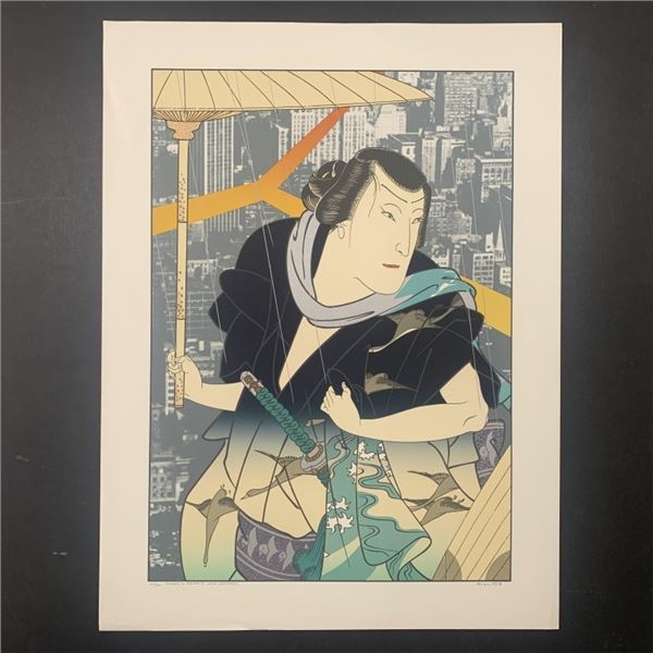 Michael Knigin's "Thunder & Shower I After Yoshtaki" Limited Edition Print