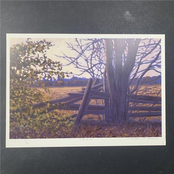 Norman Brown's "Along the Rail" Limited Edition AP Print