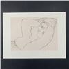 Image 1 : Pablo Picasso's "Femme Couchee" Limited Edition Print