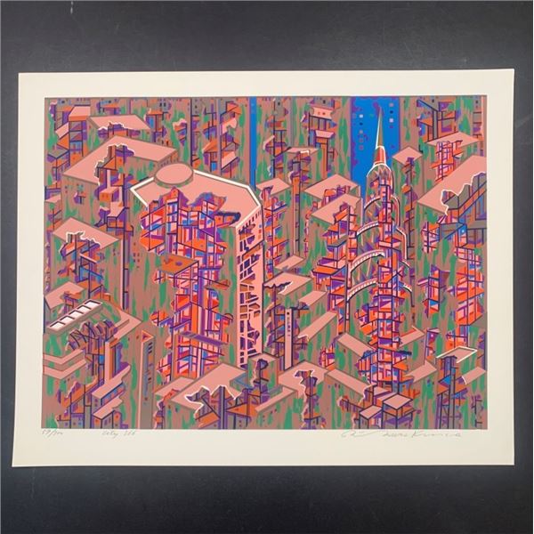 Risaburo Kimura's "City 366" Limited Edition Print
