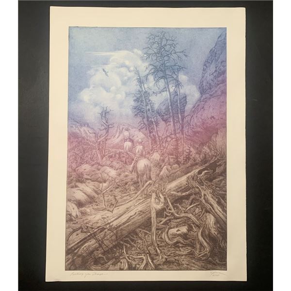 Roy Purcell's "Looking For Strays" Limited Edition Print