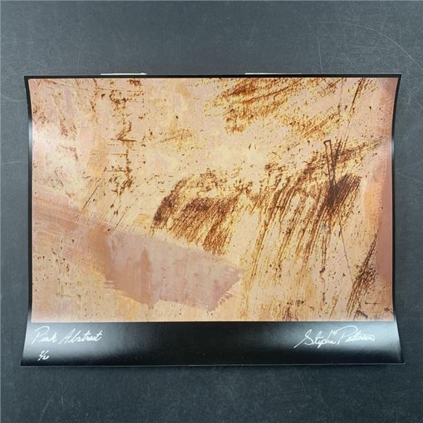 Stephen Patterson's "Pink Abstract" Limited Edition Print