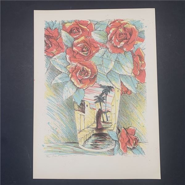 Susan Hall's "Desert Roses" Limited Edition Print