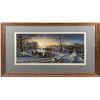 Image 1 : Terry Redlin's "The Pleasures of Winter" Limited Edition Print