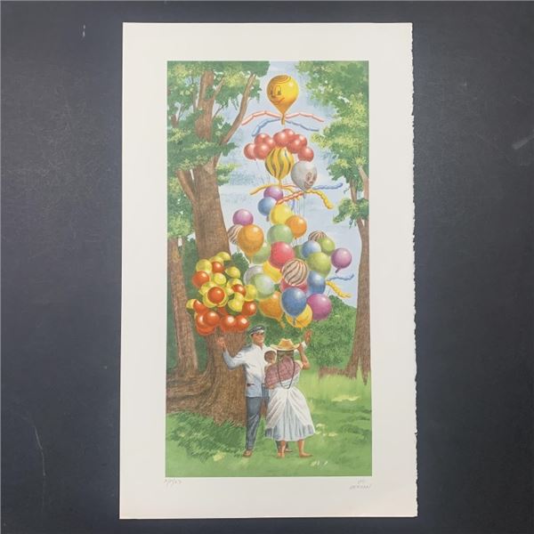 Vic Herman's "The Balloon on Top Please" Limited Edition AP Print