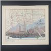 Image 1 : William Kurelek's "Map of Toronto" Limited Edition Print