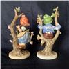 Image 3 : Goebel "Apple Tree Boy" and "Apple Tree Girl" TMK-6 Porcelain Figurines
