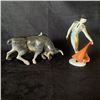 Image 1 : Rosenthal "Matador" and "Bull" Porcelain Figurines