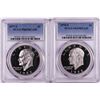 Image 1 : Lot of 1977-S & 1978-S $1 Proof Eisenhower Dollar Coins PCGS PR69DCAM