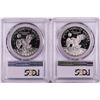 Image 2 : Lot of 1977-S & 1978-S $1 Proof Eisenhower Dollar Coins PCGS PR69DCAM