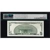 Image 2 : 1999 $5 Federal Reserve Star Note Fr.1986-E PMG Gem Uncirculated 66EPQ