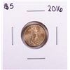 Image 1 : 2016 $5 American Gold Eagle Coin