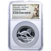 Image 2 : 2015P Australia $1 Proof Kangaroo High Relief 1oz Silver Coin NGC PF70 Ultra Cameo