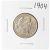 Image 1 : 1904 Barber Quarter Coin