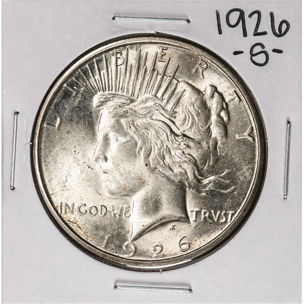 1926-S $1 Peace Silver Dollar Coin