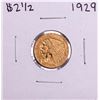 Image 1 : 1929 $2 1/2 Indian Head Quarter Eagle Gold Coin