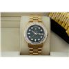 Image 6 : Rolex Men's 18K Yellow Gold Diamond Day Date Presidential Watch With Rolex Box