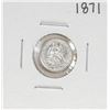 Image 1 : 1871 Seated Liberty Half Dime Coin