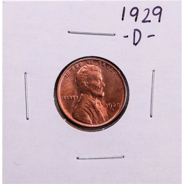 1929-D Lincoln Wheat Cent Coin
