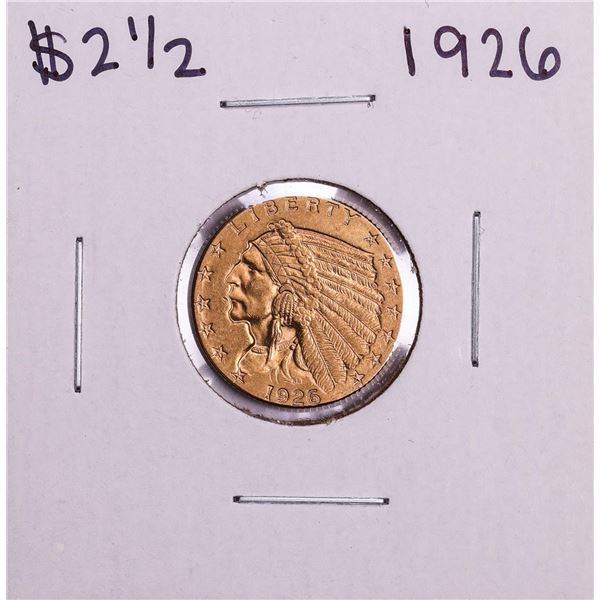 1926 $2 1/2 Indian Head Quarter Eagle Coin