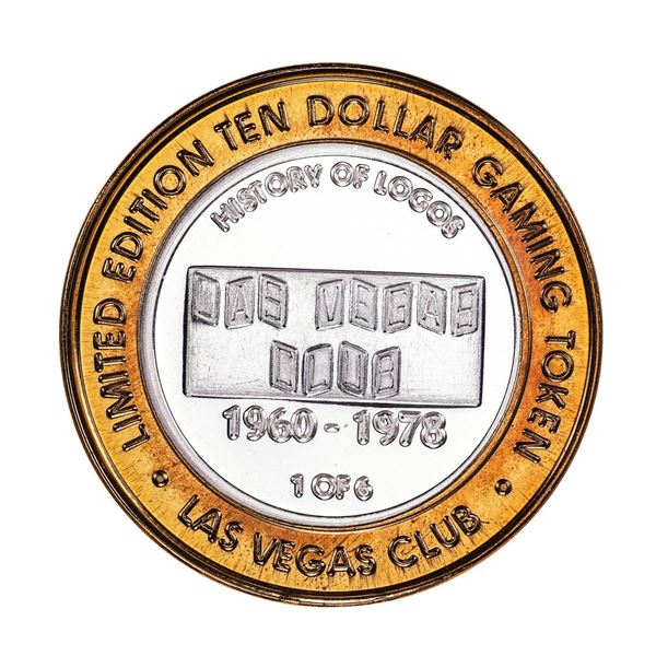 .999 Silver Palms Casino Las Vegas, NV $10 Casino Limited Edition Gaming Token