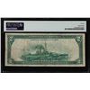 Image 2 : 1918 $2 Battleship Federal Reserve Bank Note Philadelphia Fr.756 PMG Very Fine 20