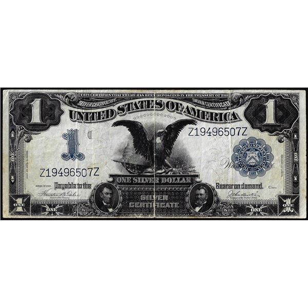 1899 $1 Silver Certificate Note