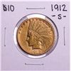 Image 1 : 1912-S $10 Indian Head Eagle Gold Coin