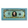 Image 1 : Steve Kaufman (1960-2010) "100 Dollar Old Ben Bill" Original Mixed Media On Canvas