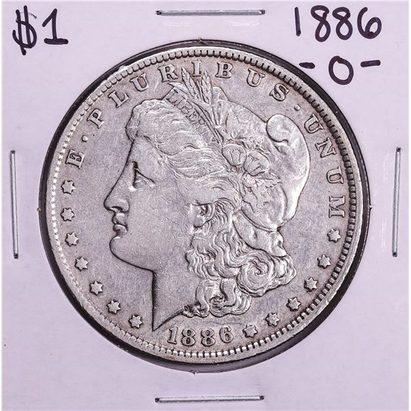 1886-O $1 Morgan Silver Dollar Coin