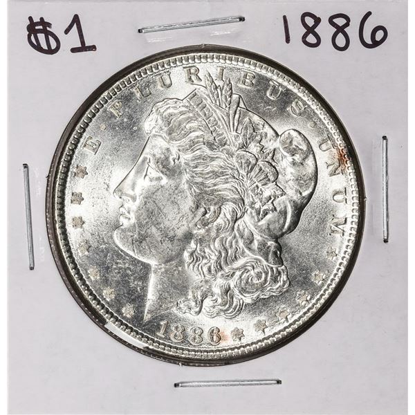 1886 $1 Morgan Silver Dollar Coin