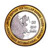 Image 1 : .999 Fine Silver Reno Tahoe International Airport $10 Limited Edition Gaming Token