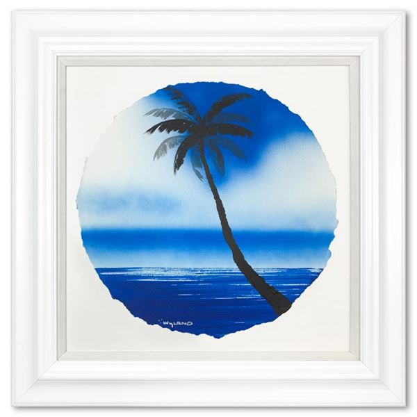 Wyland "Palm Trees" Original Watercolor On Paper