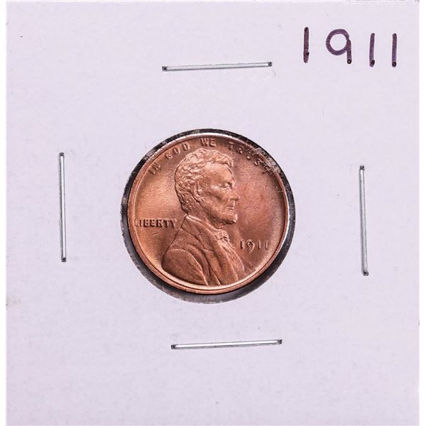 1911 Lincoln Wheat Cent Coin