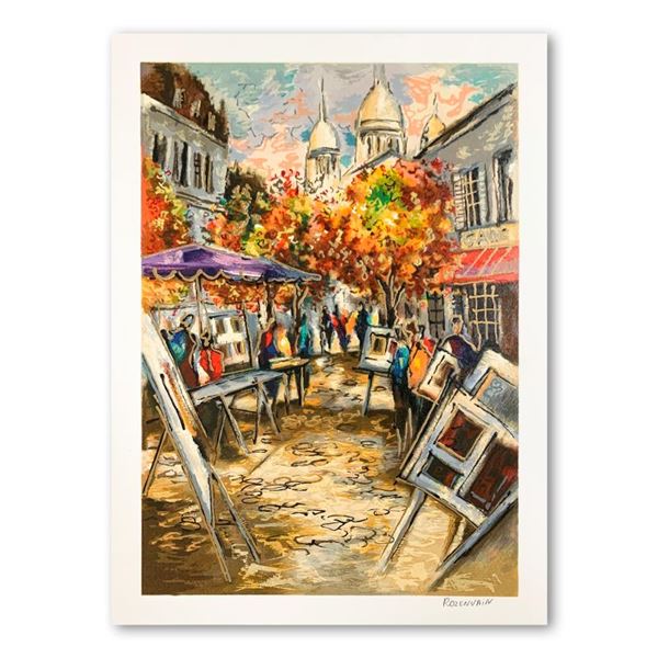 Michael Rozenvain Limited Edition Serigraph On Paper