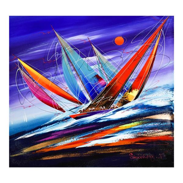 Natalia Sinkovsky Original Acrylic On Canvas