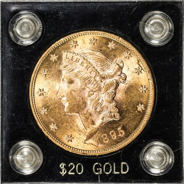 1895 $20 Liberty Head Double Eagle Gold Coin