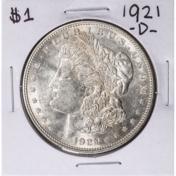 1921-D $1 Morgan Silver Dollar Coin