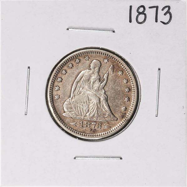 1873 Seated Liberty Quarter Coin