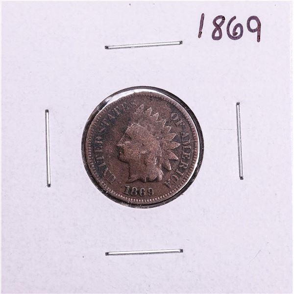 1869 Indian Head Cent Coin