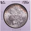 Image 1 : 1886 $1 Morgan Silver Dollar Coin